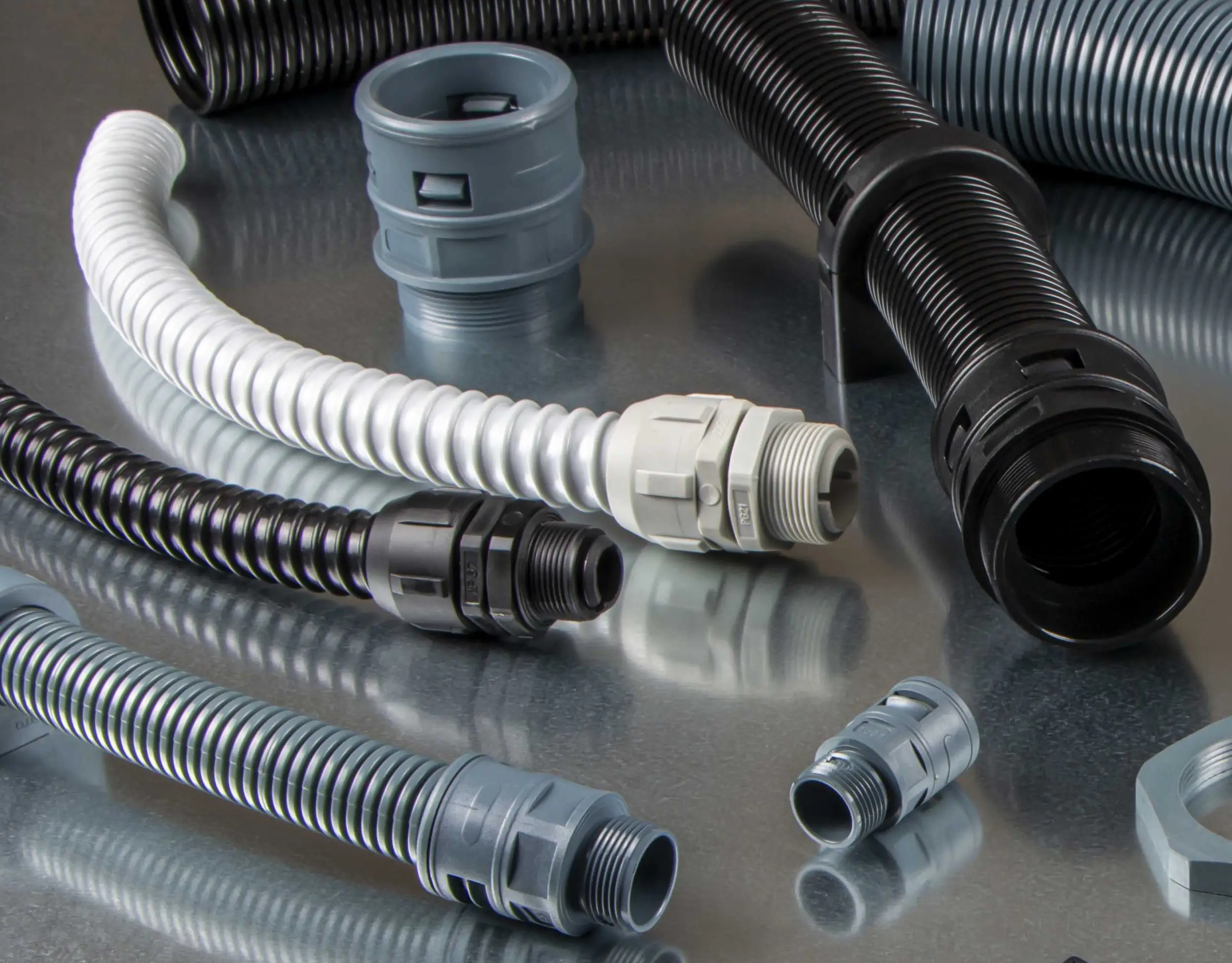 Corrugated Plastic Conduits & Fittings